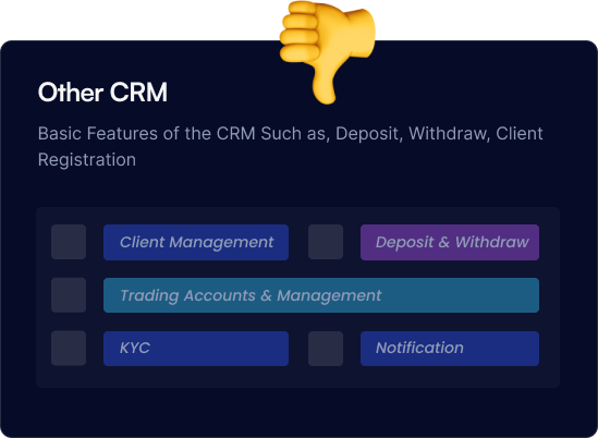 Other CRM feature card